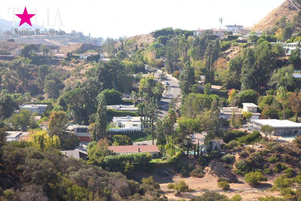 День рождения нашего папы и путешествие в Голливуд (штат Калифорния, знак Голливуд)